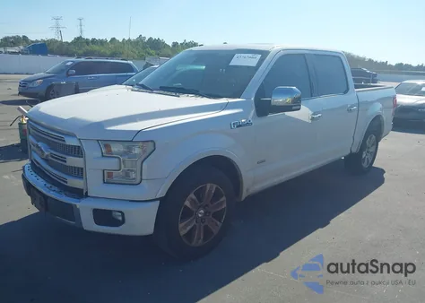 2015 Ford F-150 Platinum из США, поврежденный, VIN 1FTEW1CG0FFC37838